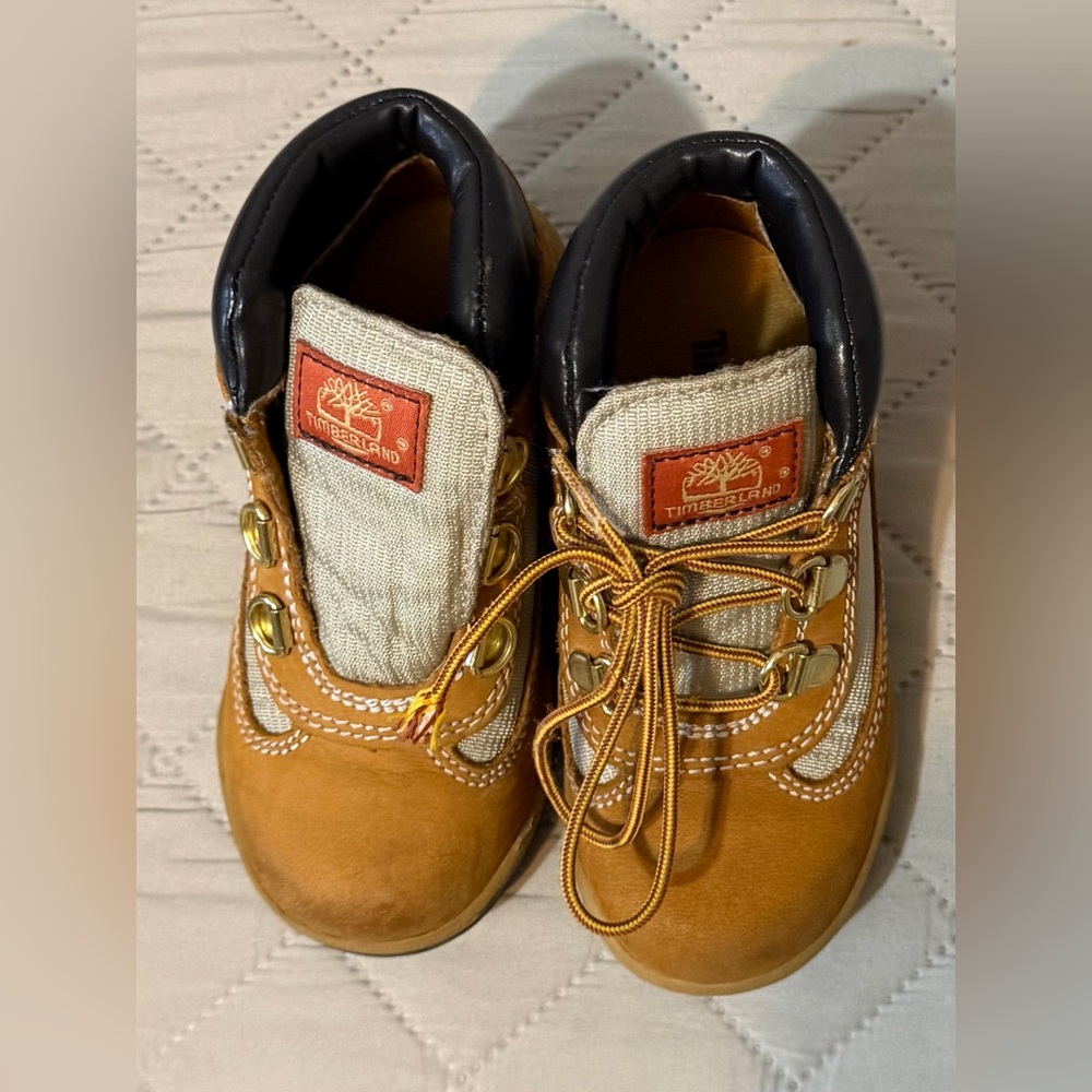 Timberland Kids Brown Lace-Up Boots
